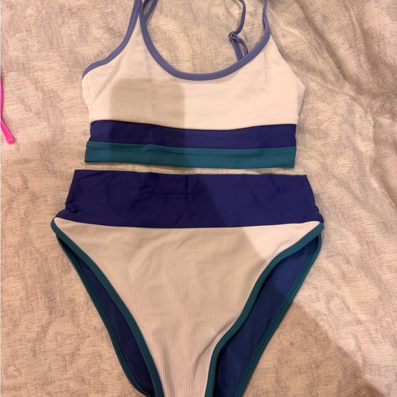 Beach Riot Colorblock Bikini Set - Picture 2 of 5